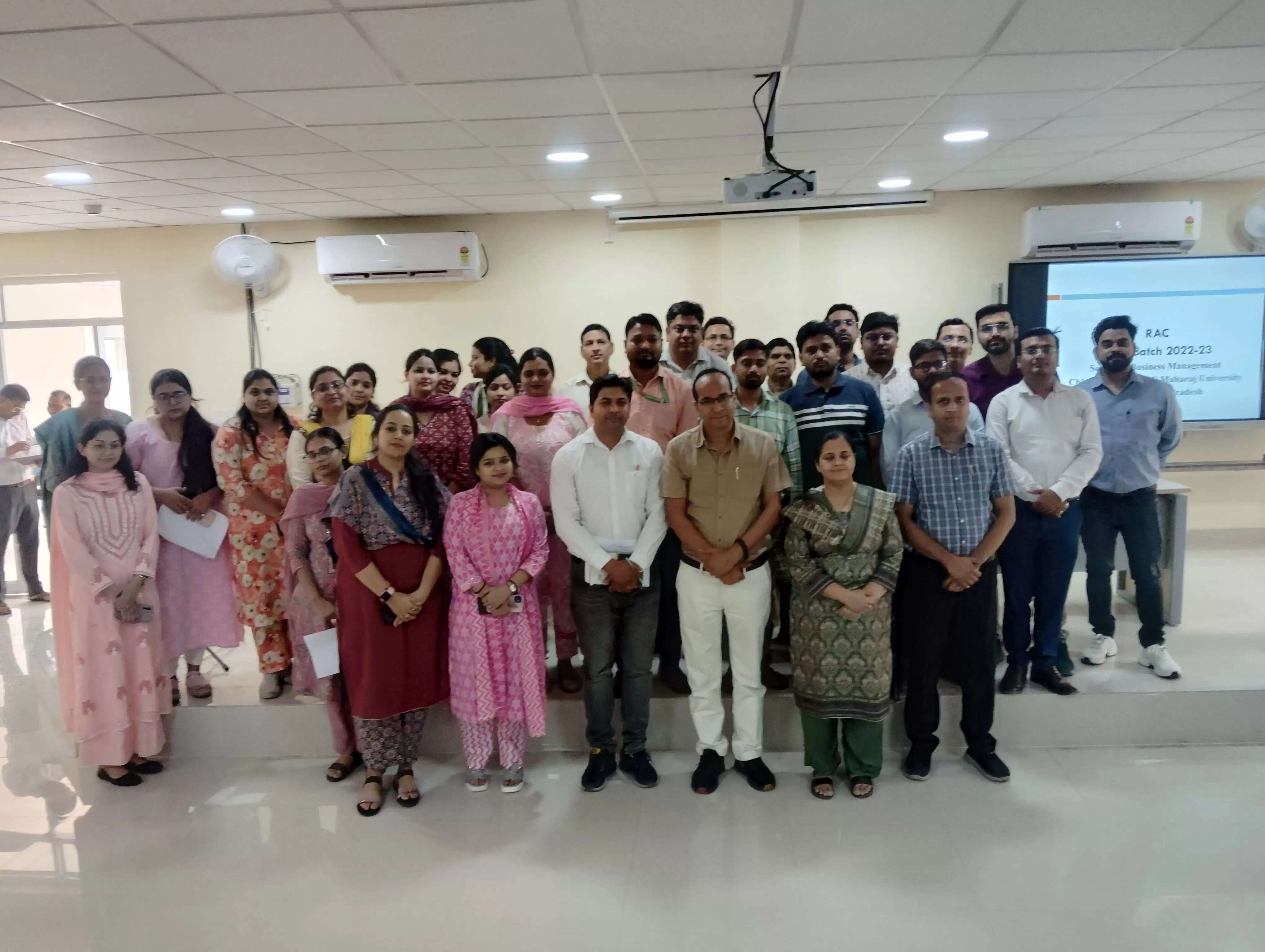 सीएसजेएमयू में आरएसी का हुआ सफल आयाेजन