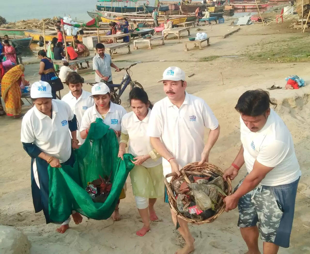 On Ambedkar Jayanti Namami Gange launched a cleanliness campaign 