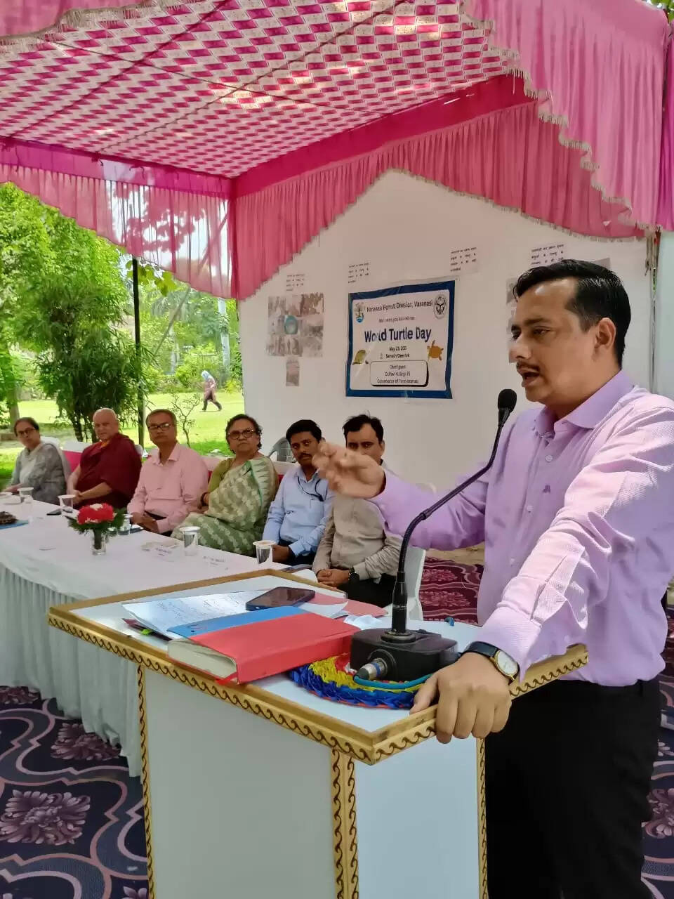 विश्व कछुआ दिवस: सारनाथ में कछुआ संरक्षण पर मंथन, भगवान विष्णु के कूर्म अवतार की चर्चा