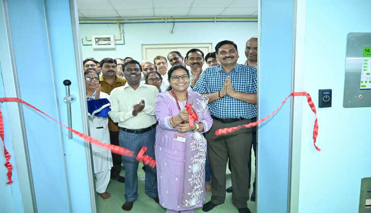 बरेका केन्द्रीय चिकित्सालय में बनना मॉड्यूलर ऑपरेशन थियेटर, हुआ लोकार्पण, नए ओपीडी भवन के लिए भूमि पूजन