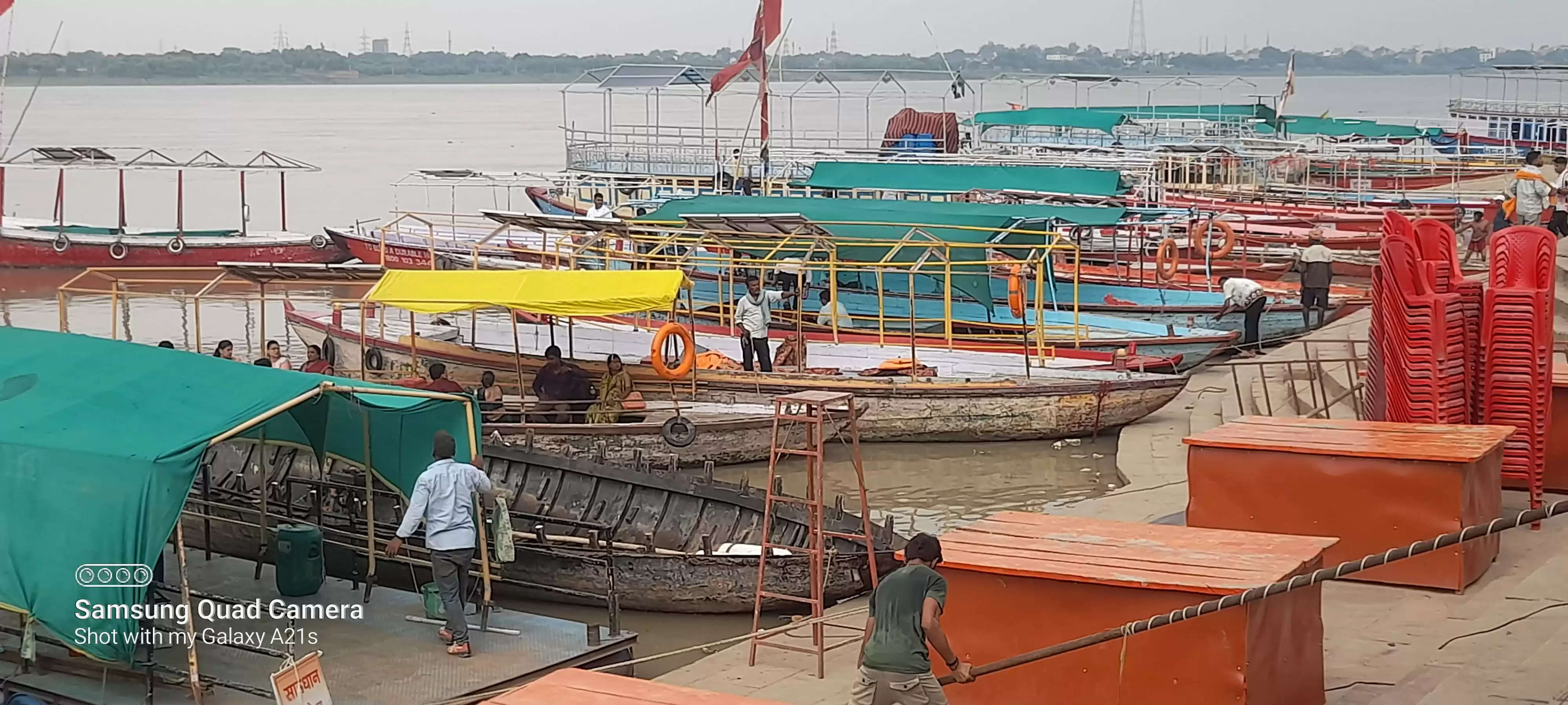 Ganga Water Level in Varanasi