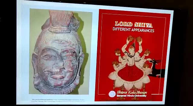 Exhibition of various forms of Lord Shiva in Bharat Kala Bhavan