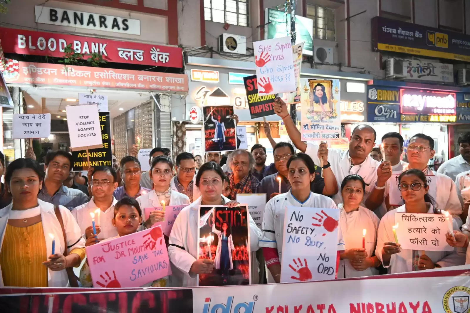 Doctors protest