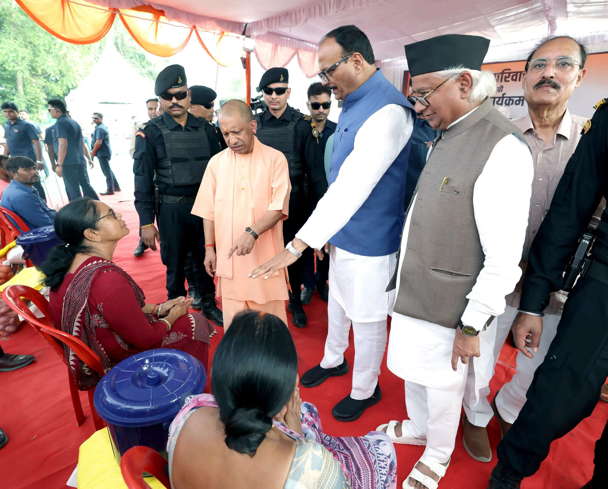 &nbsp;ग्रीन कॉरिडोर की तर्ज पर फैजुल्लागंज से नैमिष तक बनेगा तटबंध: मुख्यमंत्री योगी