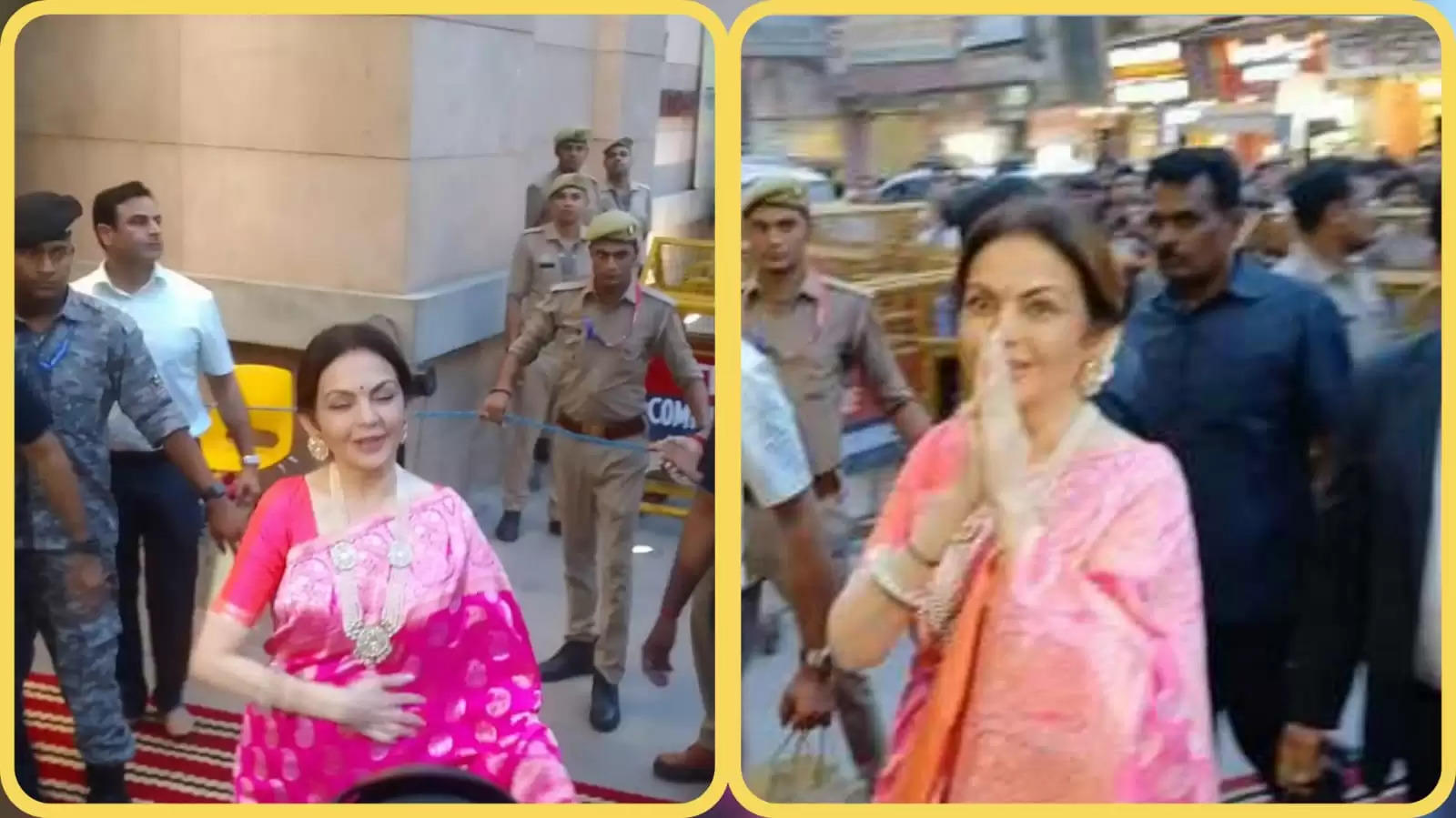 Nita Ambani in Varanasi