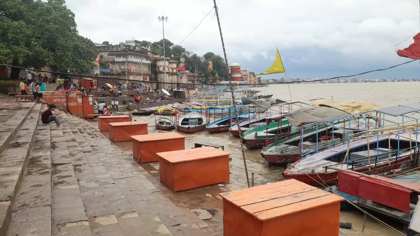 Ganga Water level in Varanasi