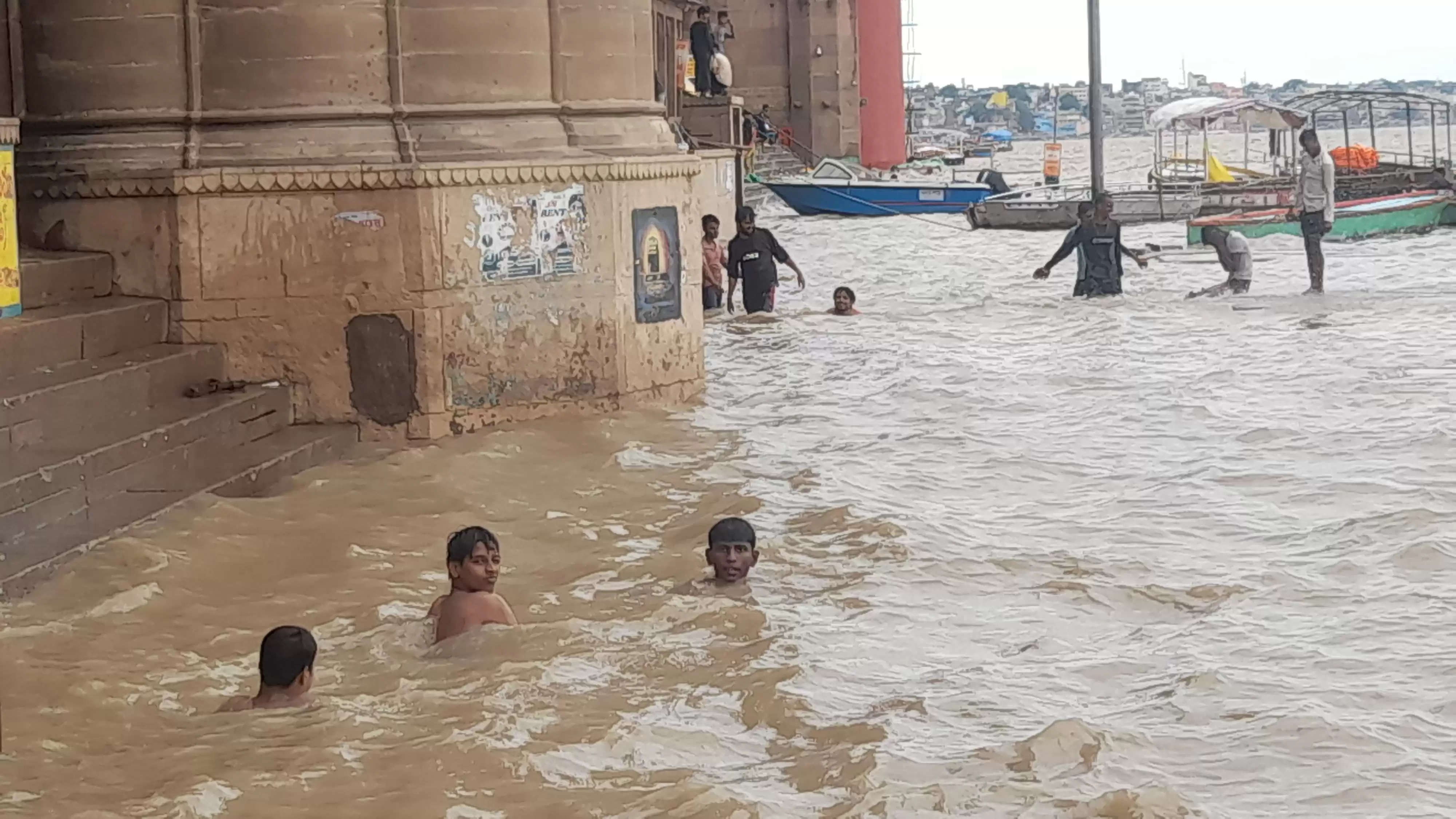 Ganga Water level in Varanasi