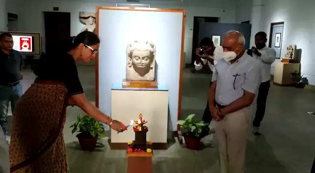 Exhibition of various forms of Lord Shiva in Bharat Kala Bhavan