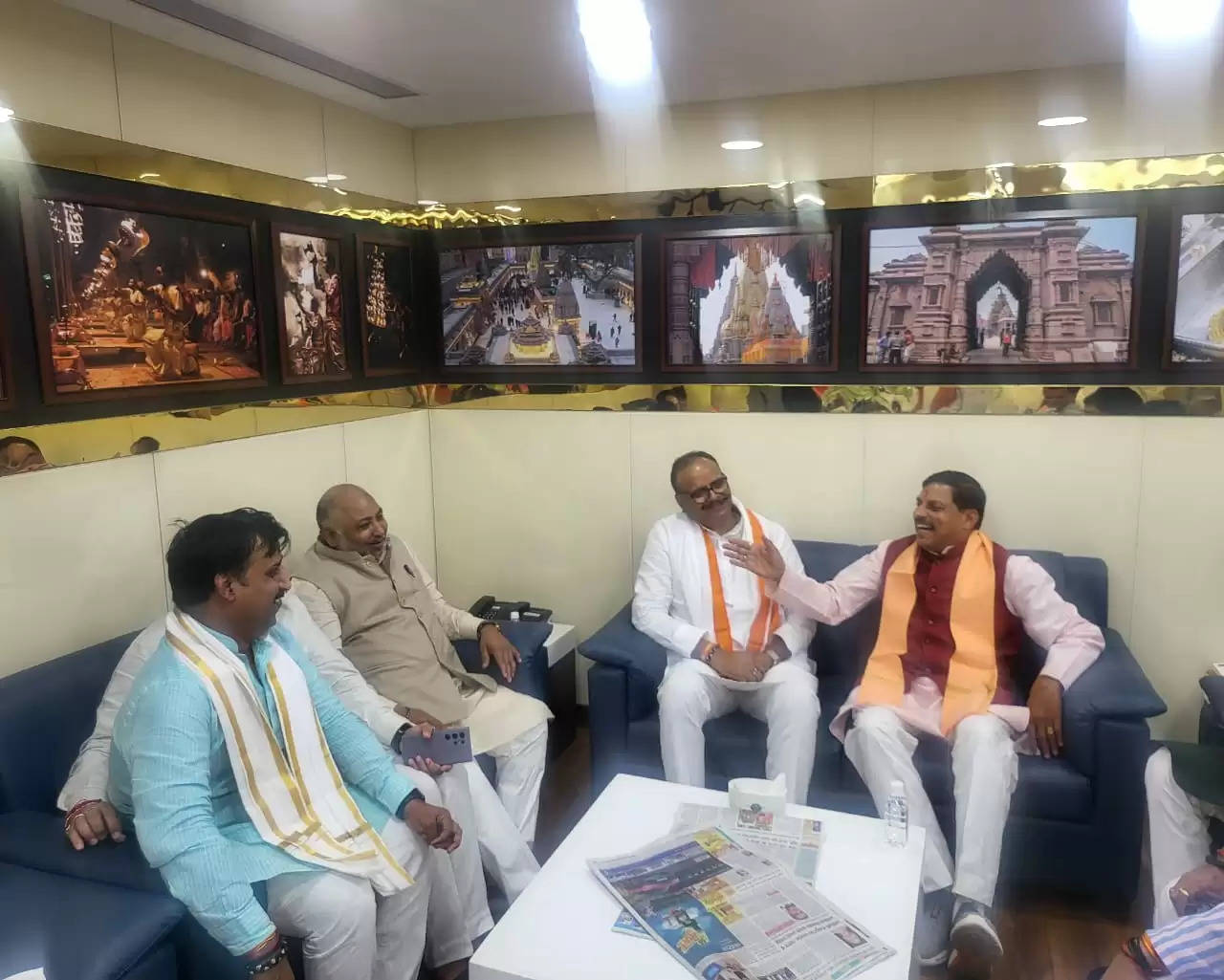 Mohan Yadav in Varanasi