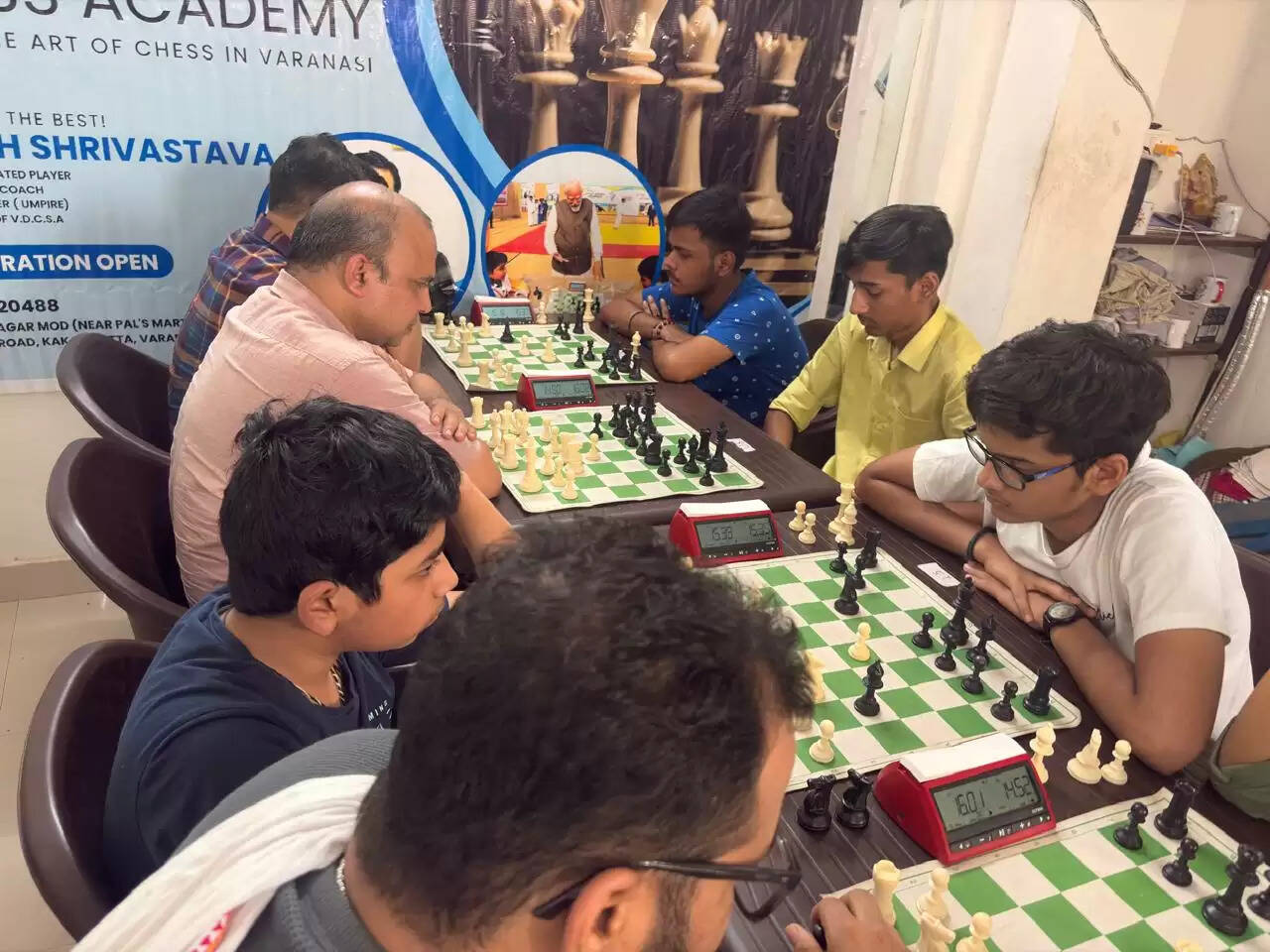 वाराणसी में द्वितीय रैपिड चेस प्रतियोगिता सम्पन्न, अंतरराष्ट्रीय शतरंज खिलाड़ियों ने किया प्रतिभाग