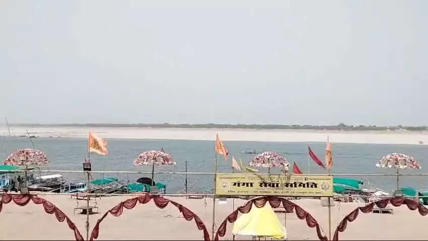 ganga water level