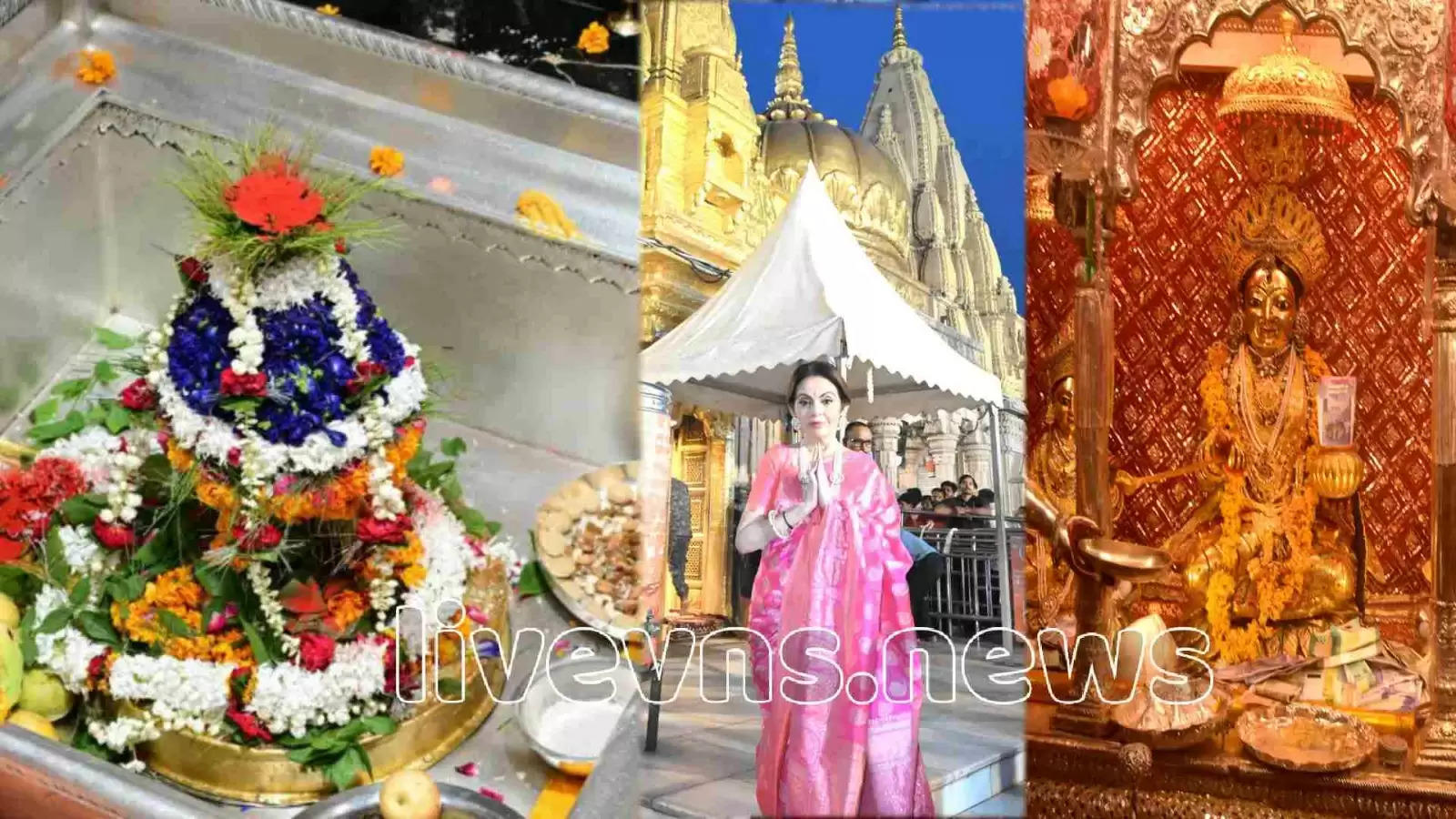 Nita Ambani in Varanasi