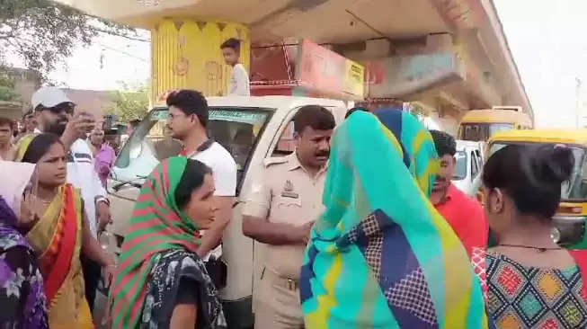 protest on road