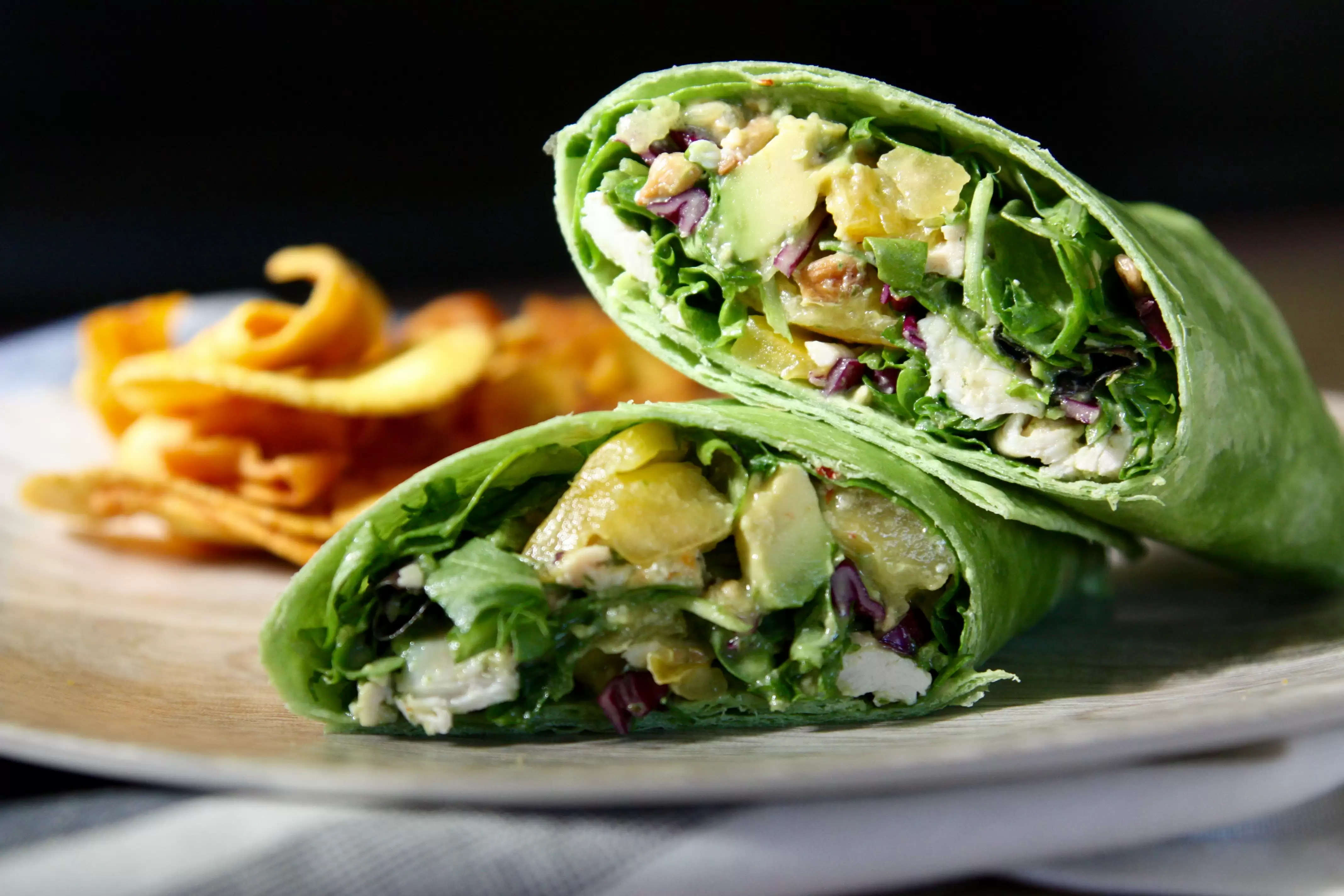 palak wrap