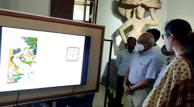 Exhibition of various forms of Lord Shiva in Bharat Kala Bhavan