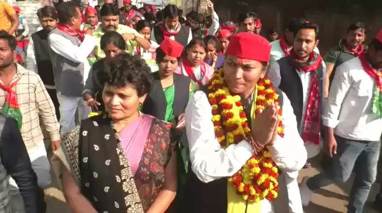 सपा प्रत्याशी पूजा यादव 