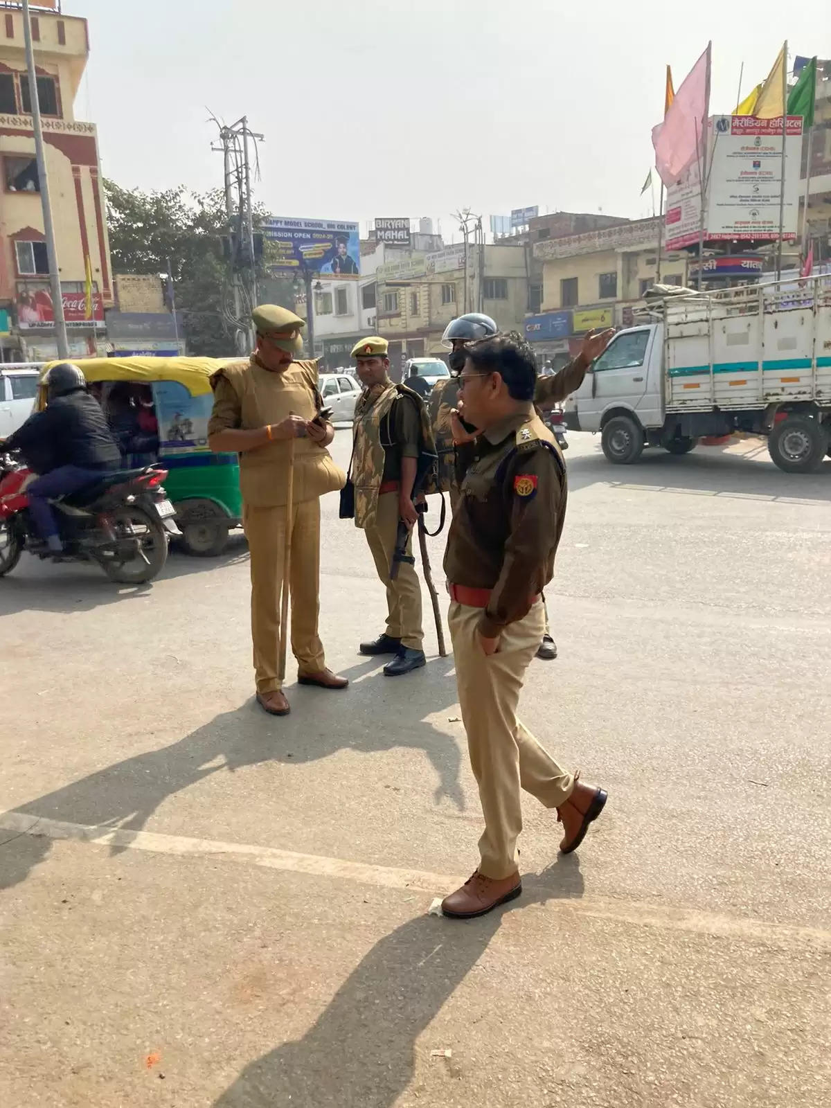 VARANASIPOLICEIN GYANVAPI