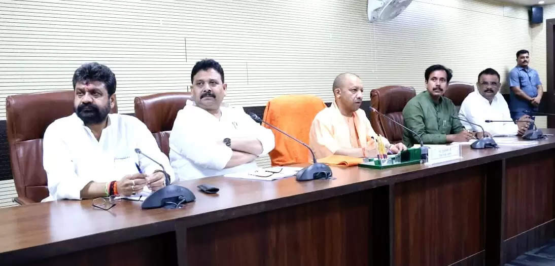 cm yogi meeting