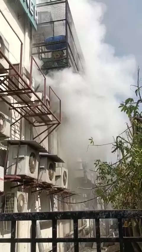 fire in restaurant