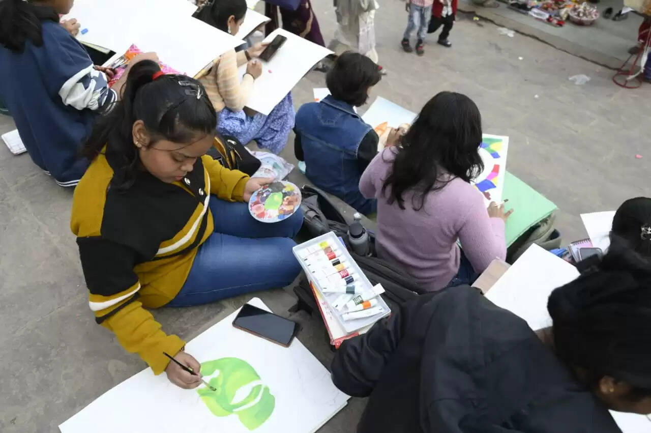 कला के रंगों में बसी सांस्कृतिक एकात्मता — “वणक्कम काशी” चित्रकला प्रतियोगिता का आयोजन