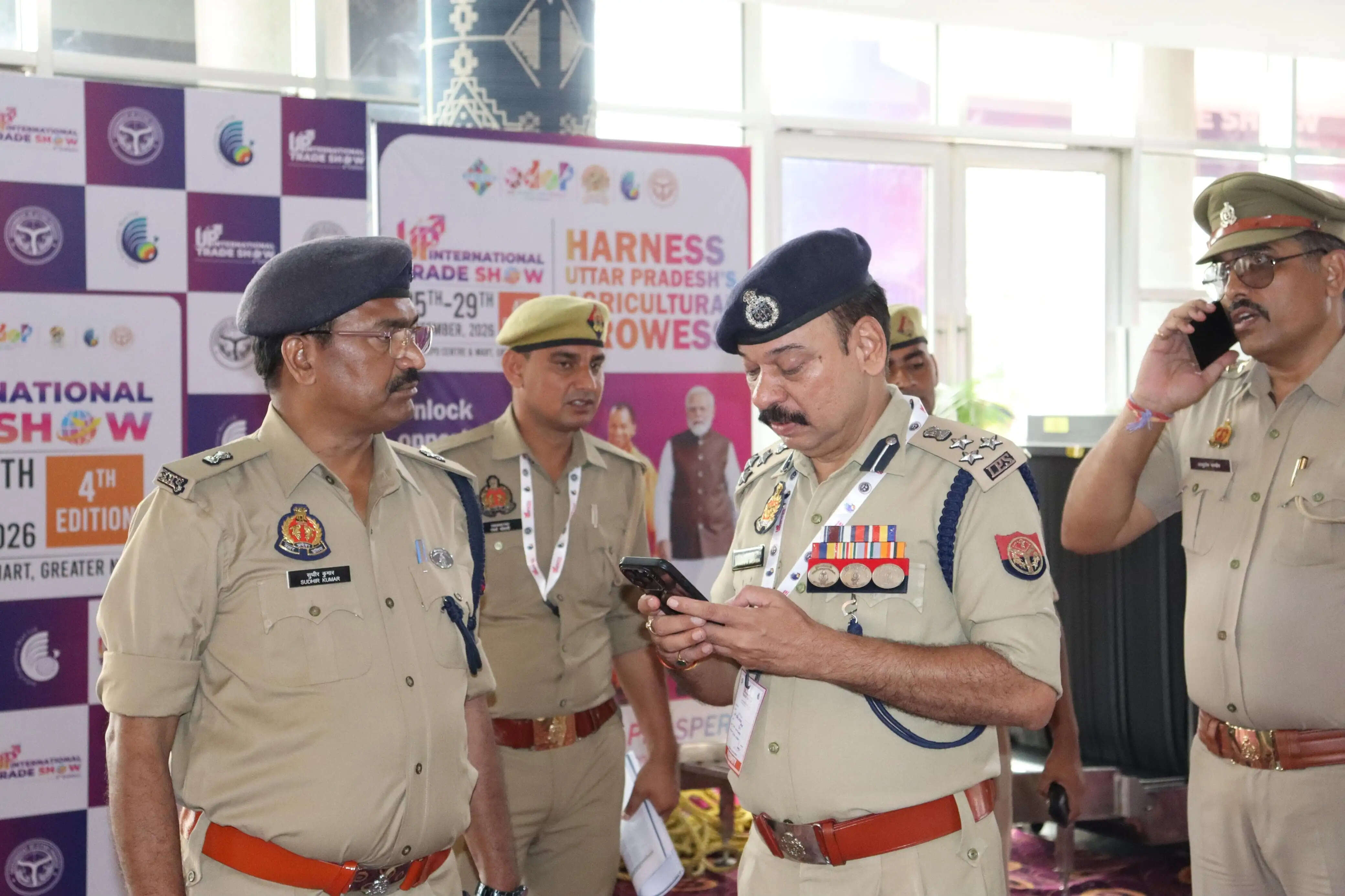 &nbsp;  सुरक्षा पर योगी सरकार का पूरा फोकस, अभेद्य दुर्ग बना इंटरनेशनल ट्रेड शो