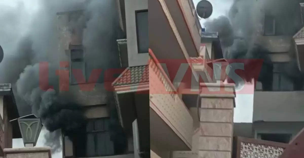 Varanasi Fire breaks out in the house of entrepreneur Deenanath Jhunjhunwala