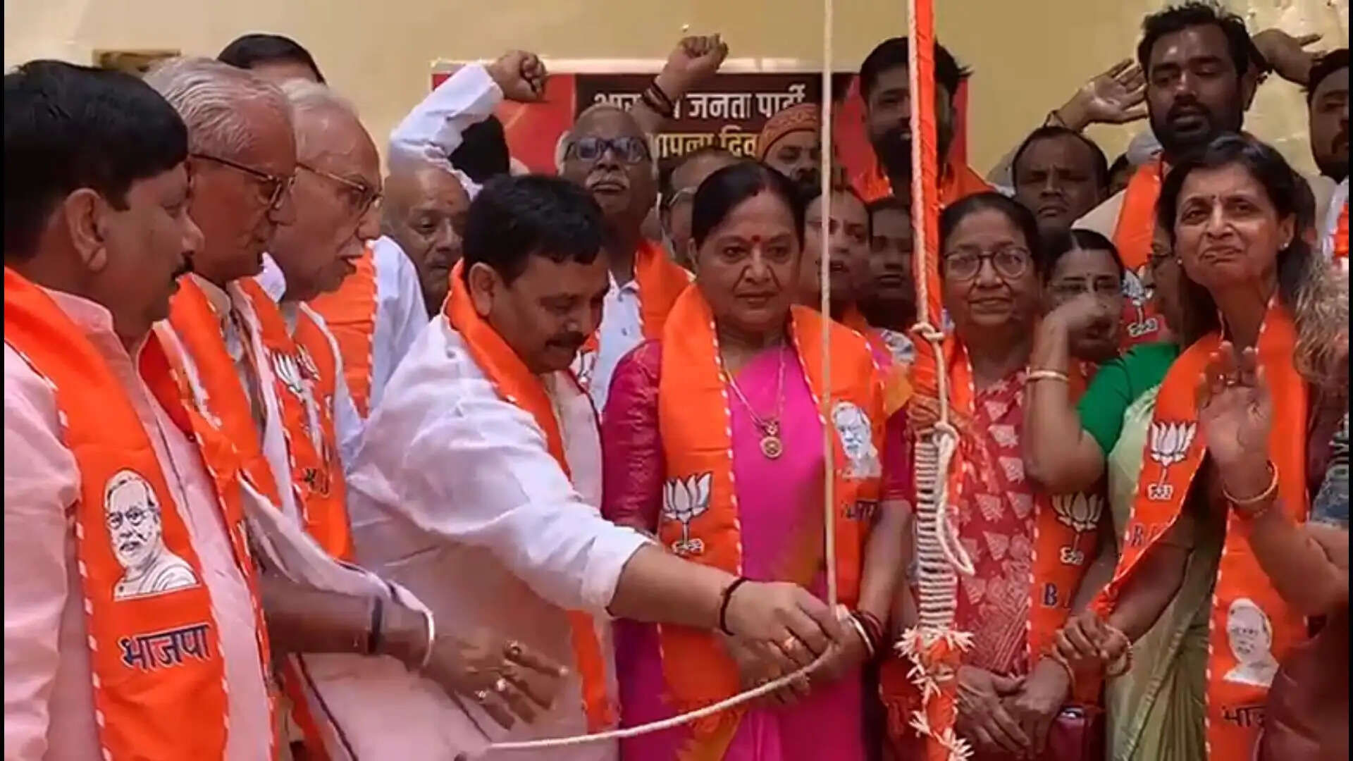 &nbsp;भाजपा स्थापना दिवस पर वाराणसी में भव्य आयोजन, ‘विकसित भारत 2047’ का लिया संकल्प