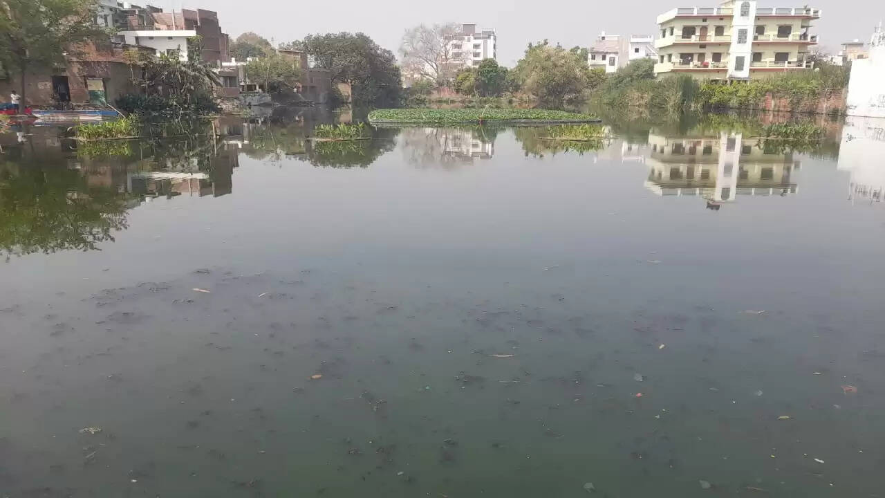 Ganga Task Force changed the face of Kandwa Pokhare in three months