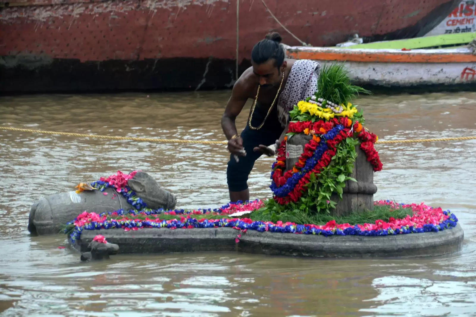 Ganga Water Level in Varanasi