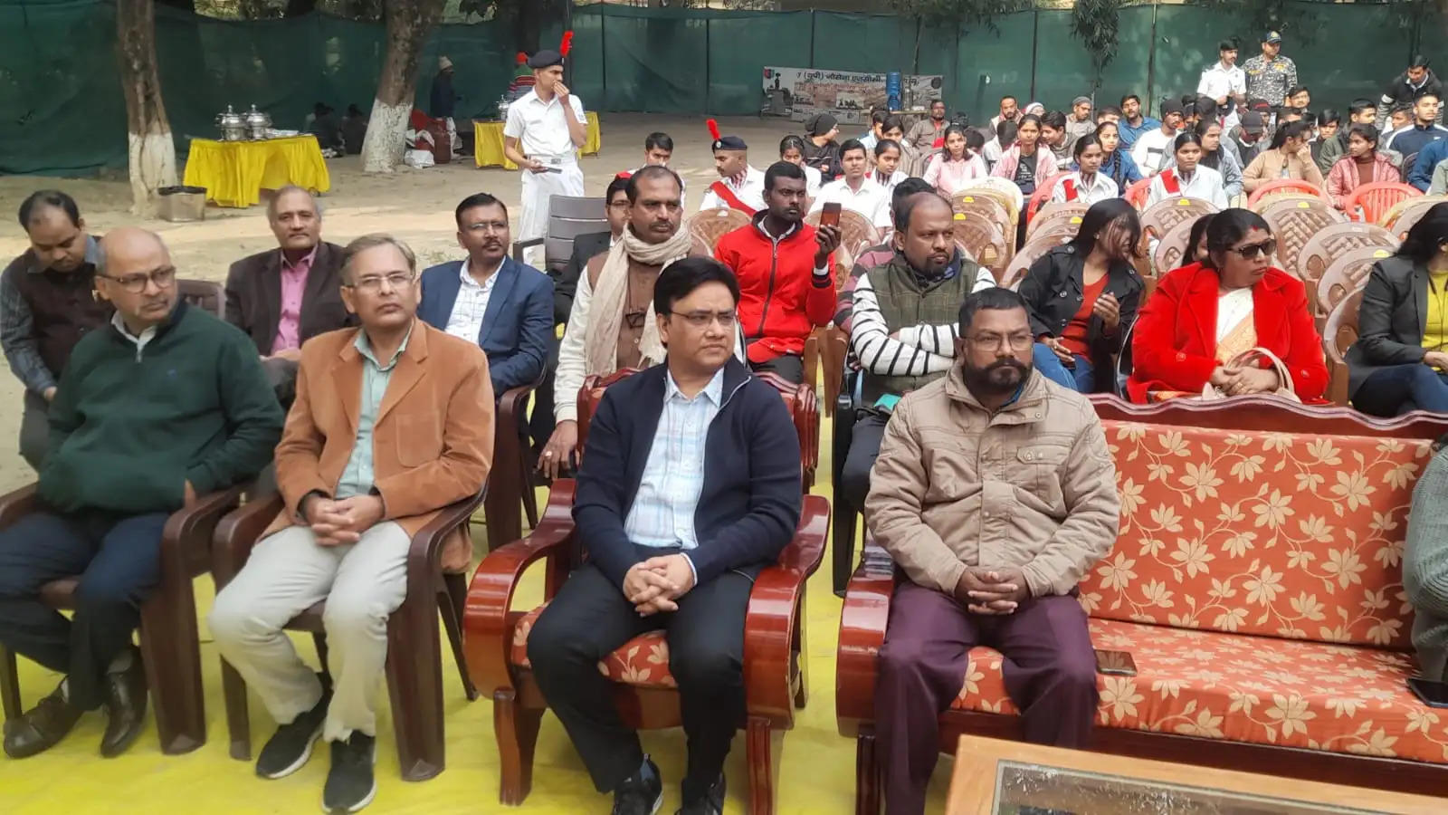 NCC Girls in Varanasi