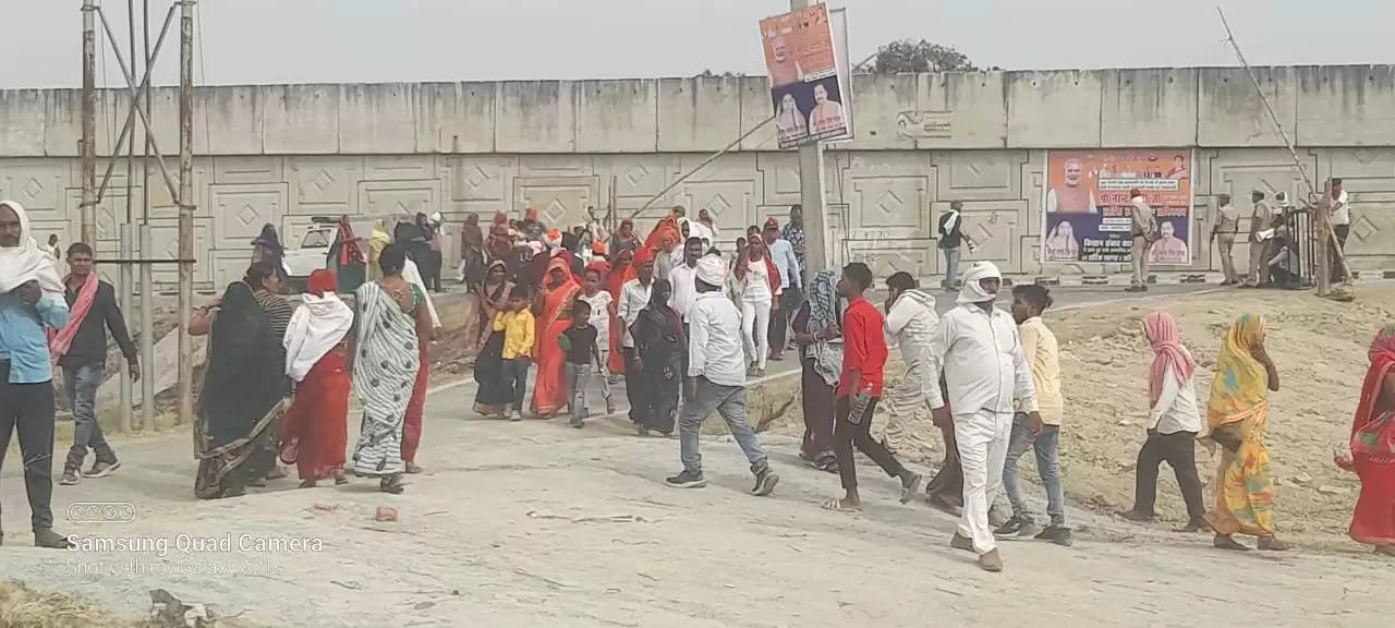 kisan sammelan in varanasi