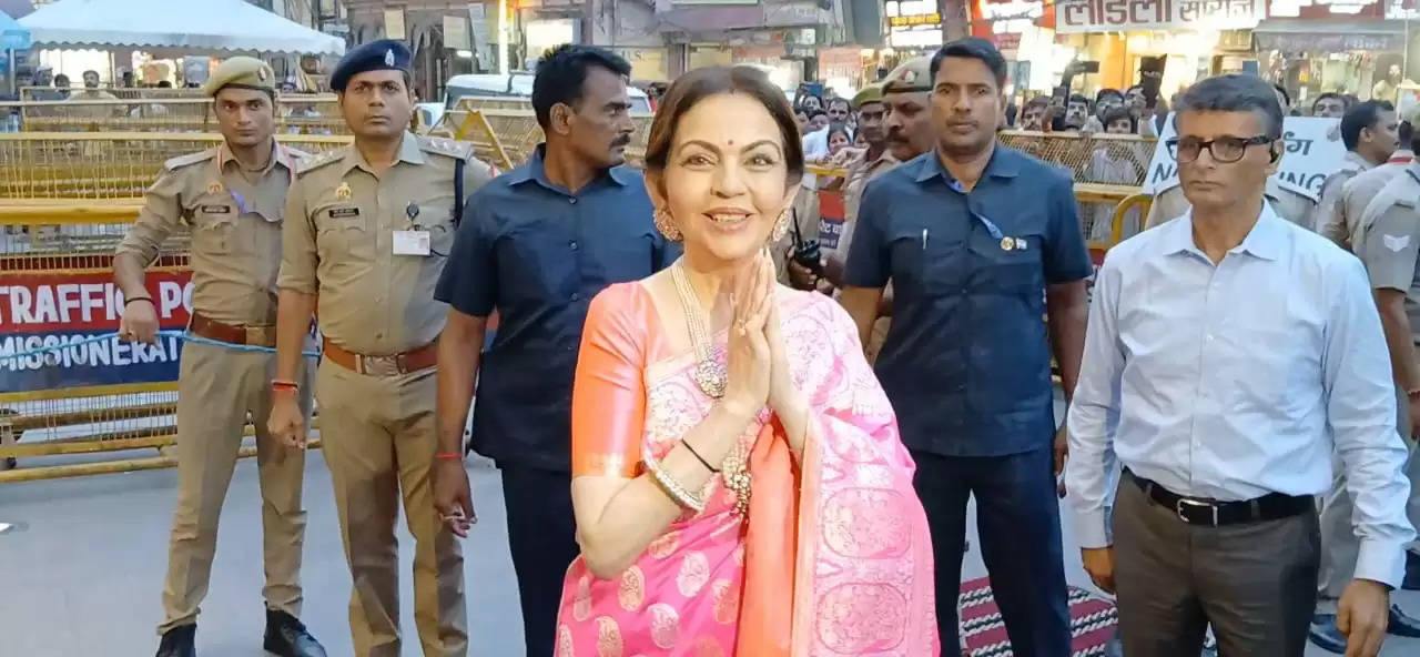 Nita Ambani in Varanasi