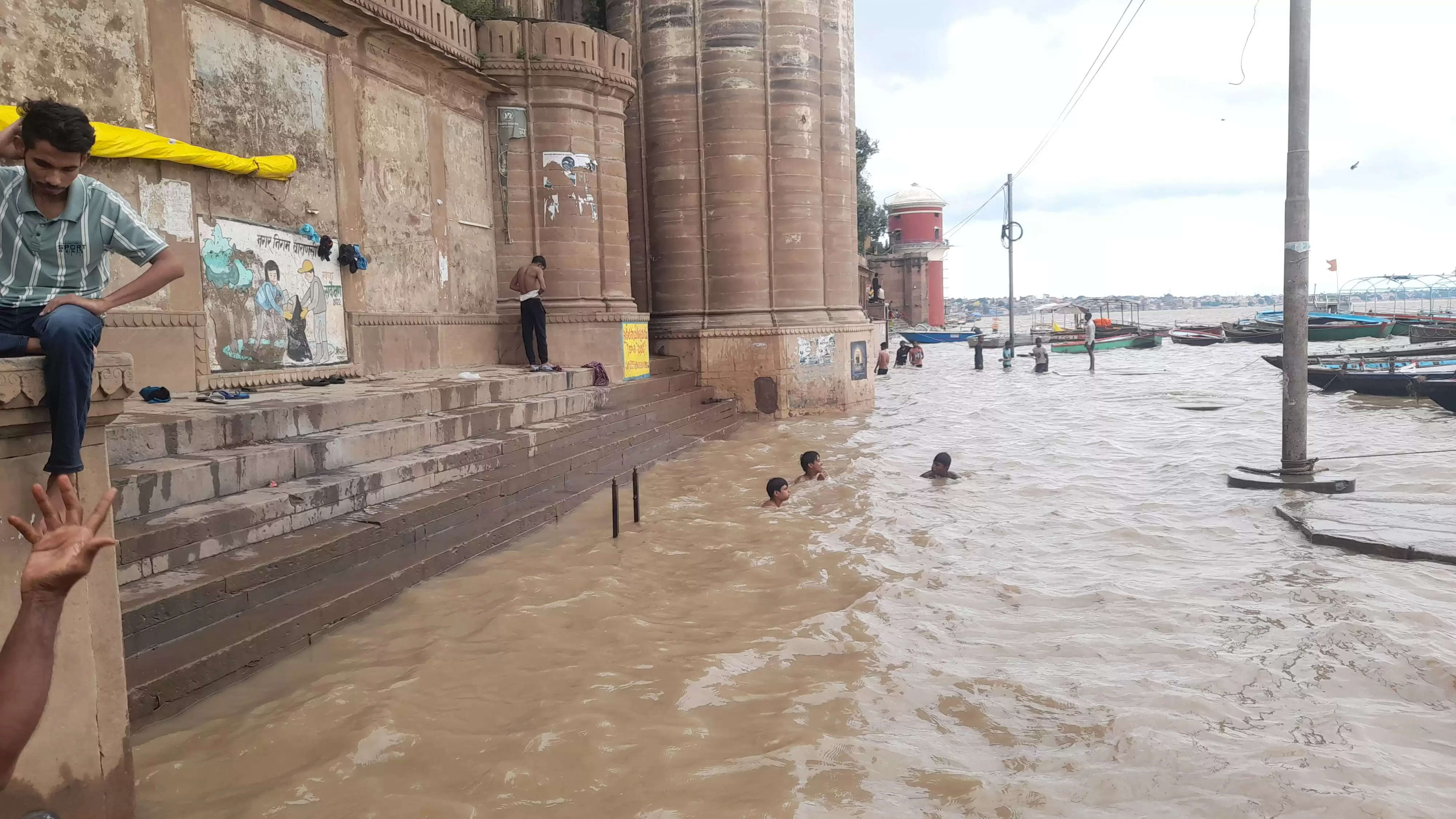 Ganga Water level in Varanasi