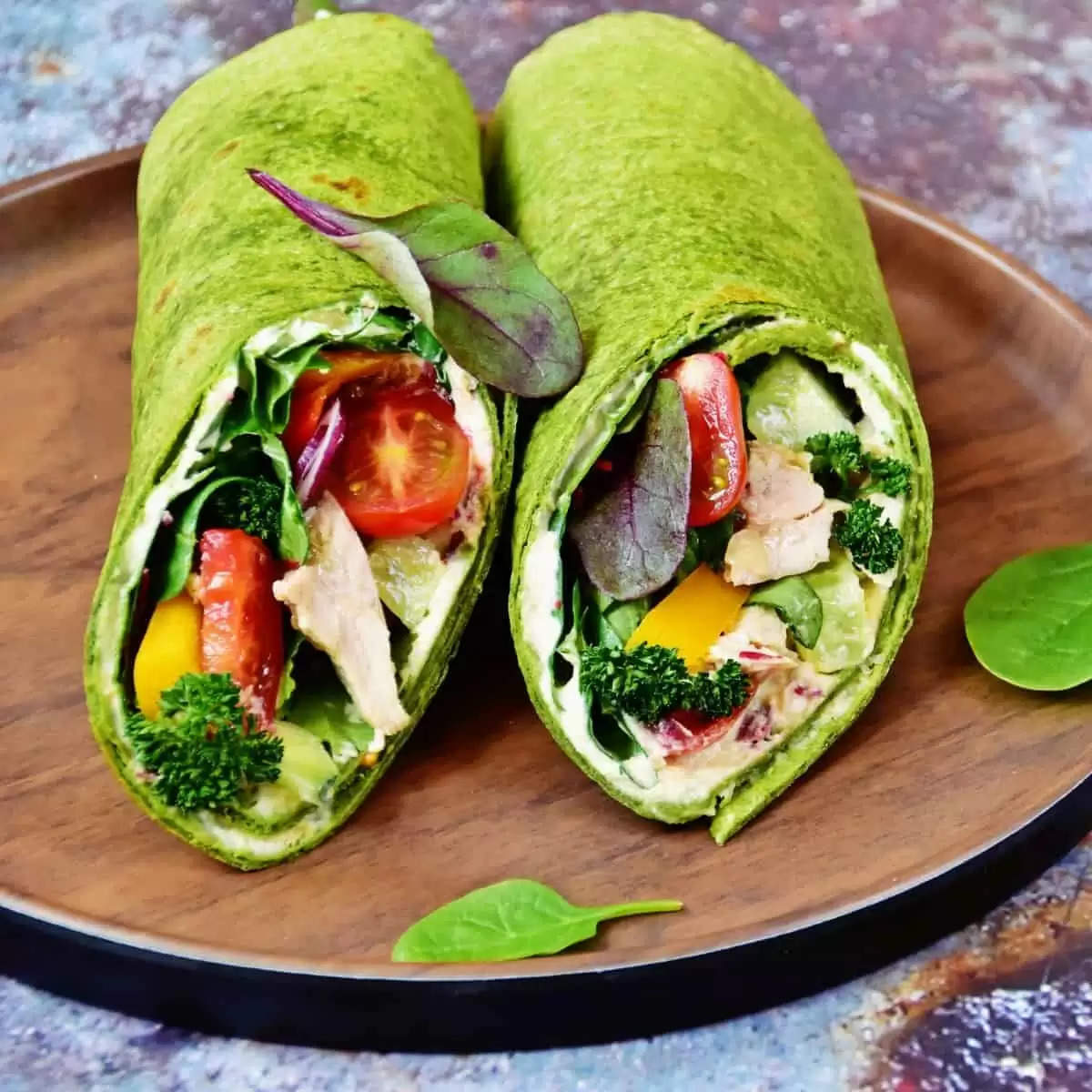 palak wrap