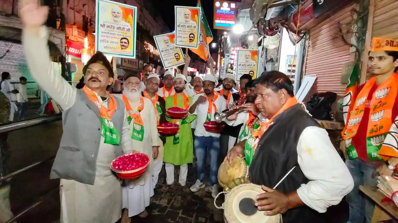 modi welcome in kashi