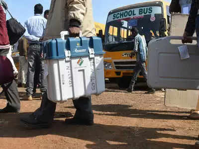 polling personels vehicle 