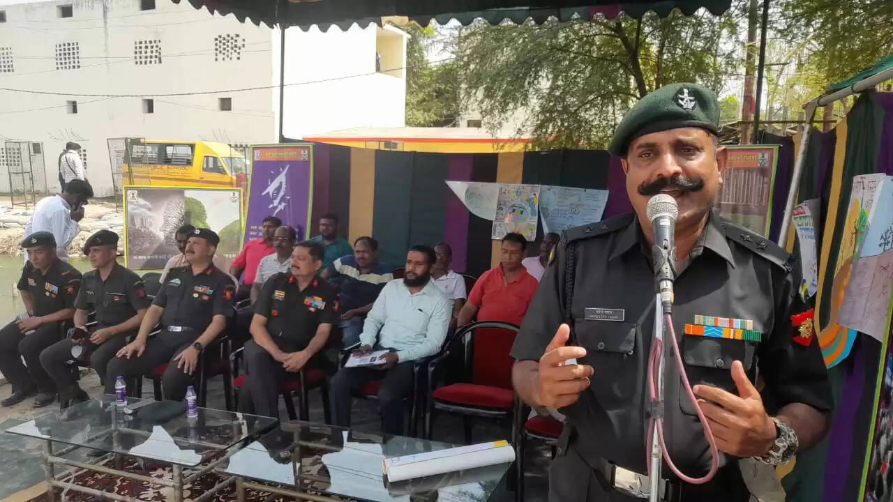 Ganga Task Force changed the face of Kandwa Pokhare in three months