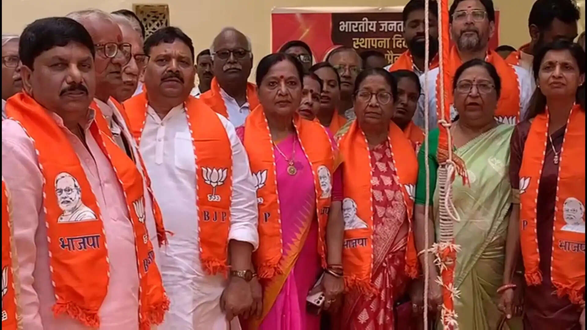 &nbsp;भाजपा स्थापना दिवस पर वाराणसी में भव्य आयोजन, ‘विकसित भारत 2047’ का लिया संकल्प