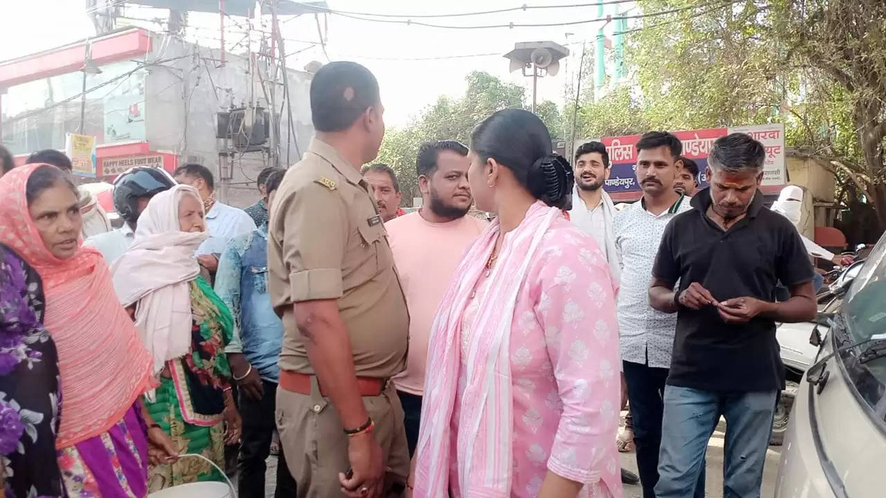 protest on road