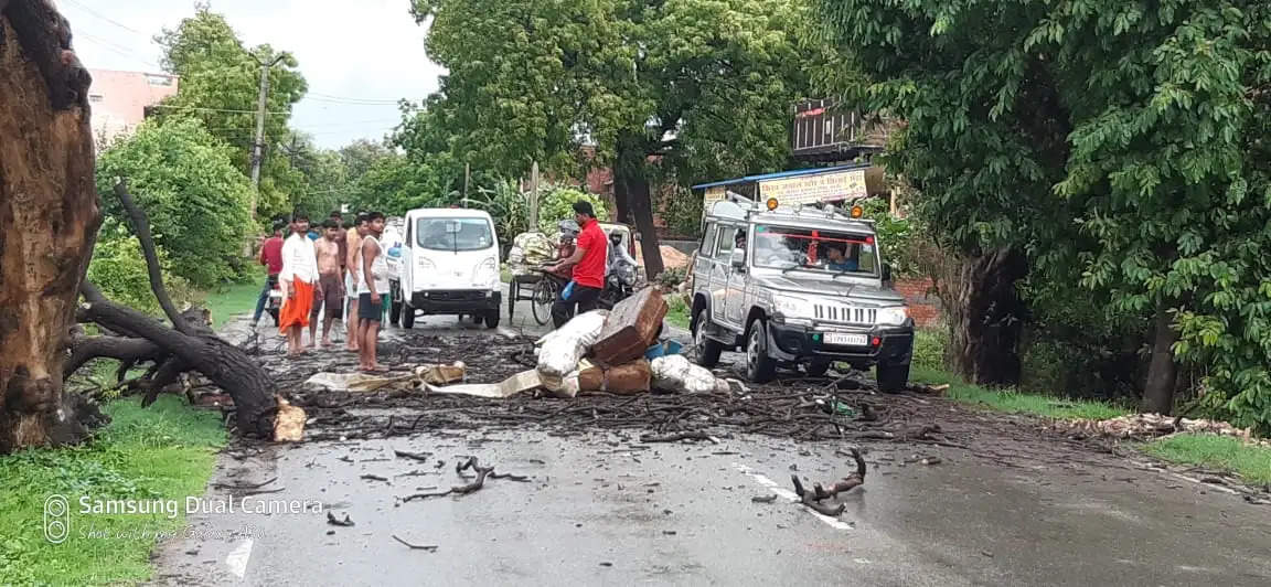 चंदौली : खराब मौसम ने बरपाया कहर, आकाशीय बिजली से दो की मौत, किशोर, किशोरी व बालक झुलसे