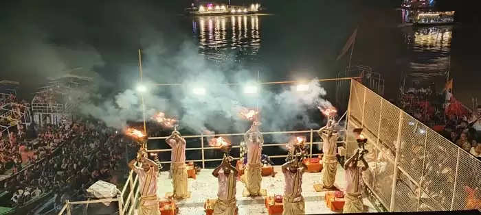 GANGA  AARTI IN VARANASI