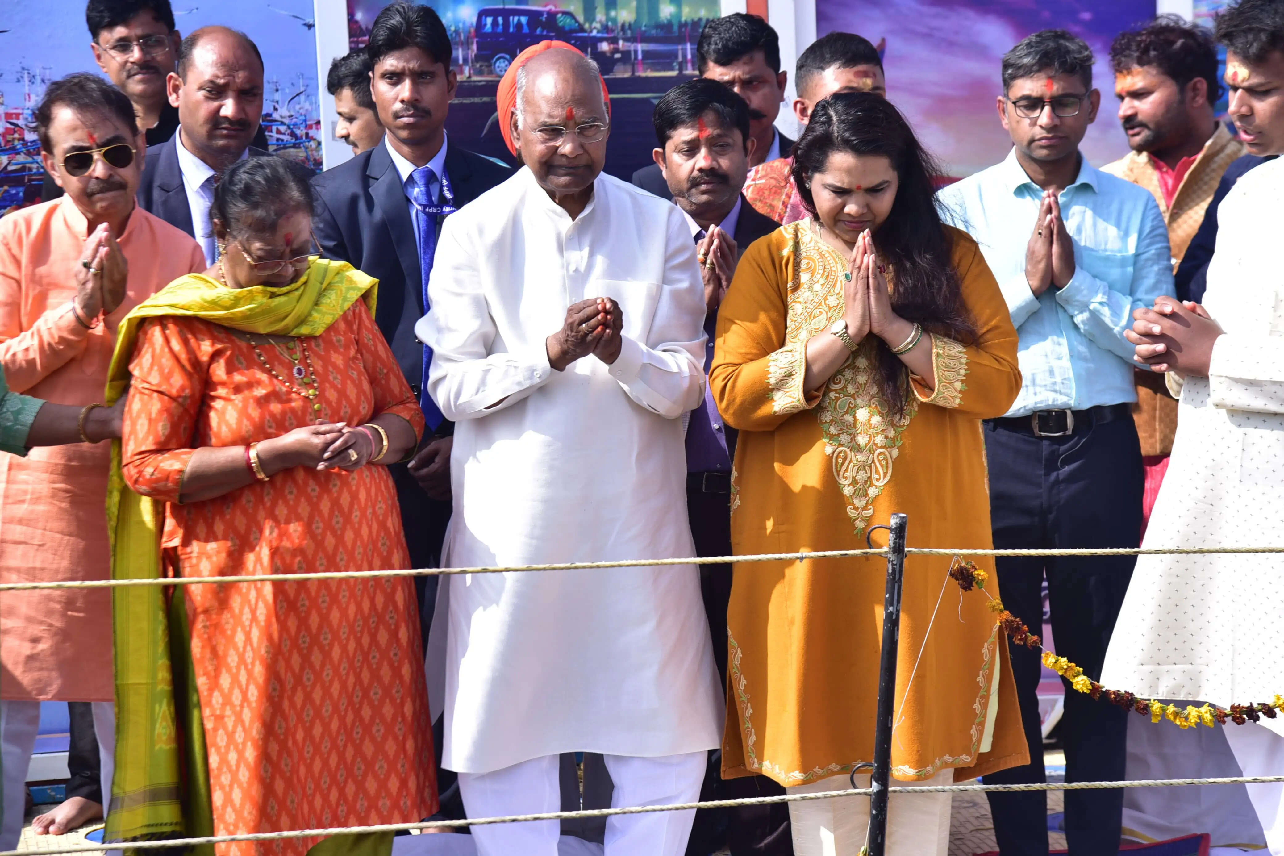 रामनाथ कोविंद ने महाकुम्भ के आयोजन को भारत की आध्यात्मिक धरोहर और सांस्कृतिक समृद्धि का उत्कृष्ट उदाहरण बताया