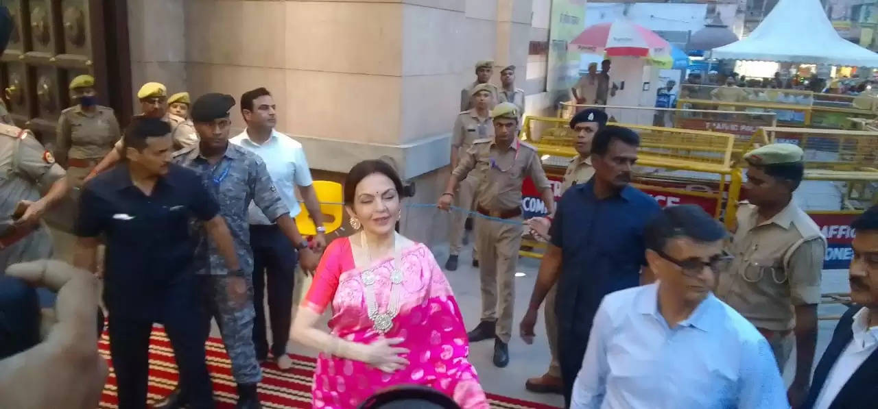 Nita Ambani in Varanasi