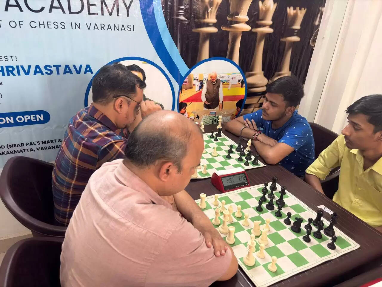 वाराणसी में द्वितीय रैपिड चेस प्रतियोगिता सम्पन्न, अंतरराष्ट्रीय शतरंज खिलाड़ियों ने किया प्रतिभाग