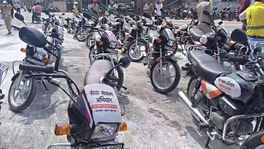&nbsp;  कर्मभूमि से जन्मभूमि तक सेवा संकल्प बाइक यात्रा, गूंजेगा पीएम मोदी के 25 वर्षों की सेवा का संदेश