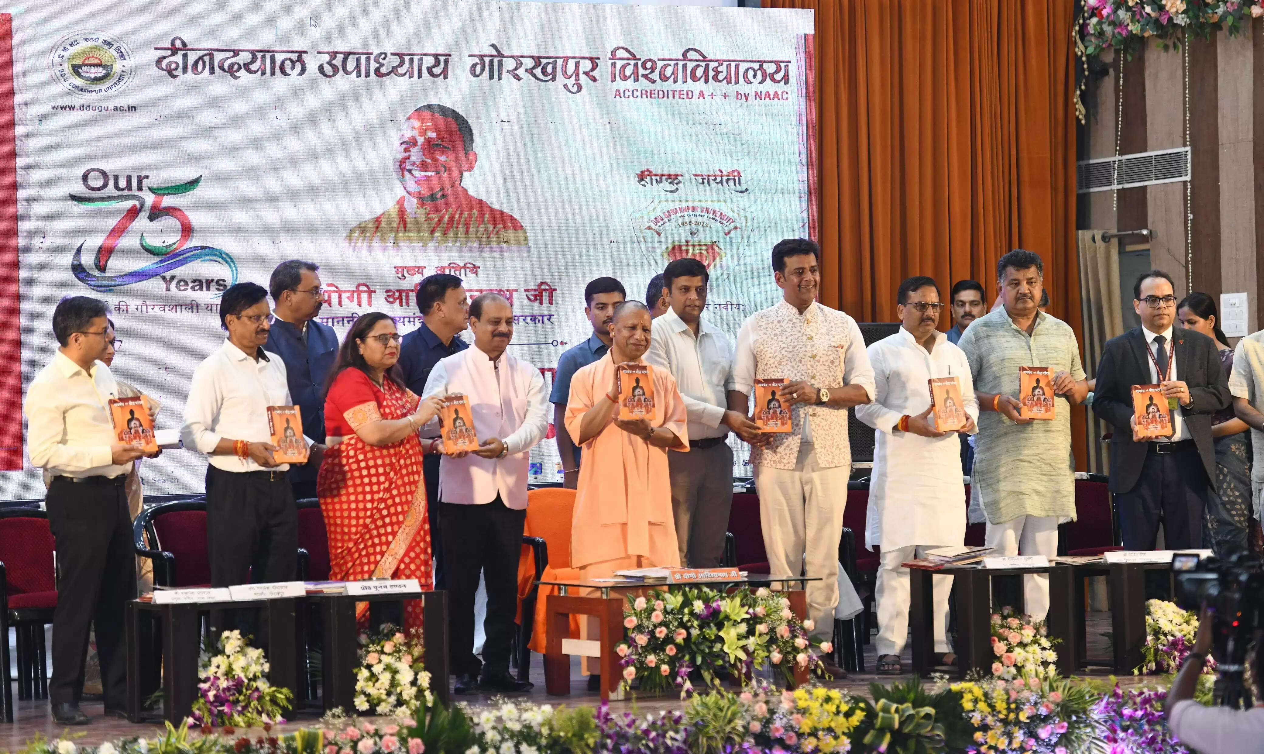 ग्लोबल रैंकिंग हासिल करने की कार्ययोजना बनाए गोरखपुर विश्वविद्यालय : सीएम योगी