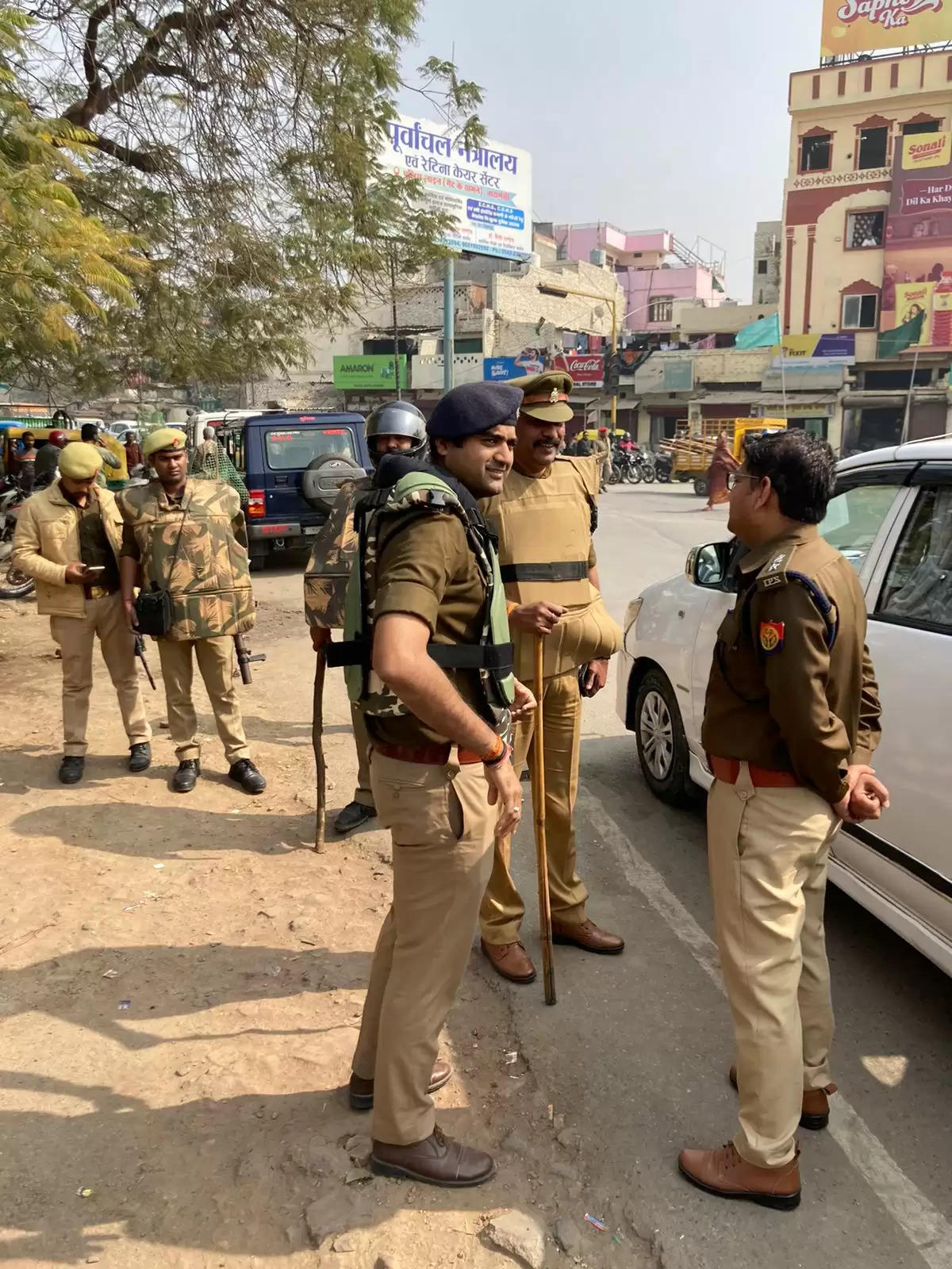 VARANASIPOLICEIN GYANVAPI