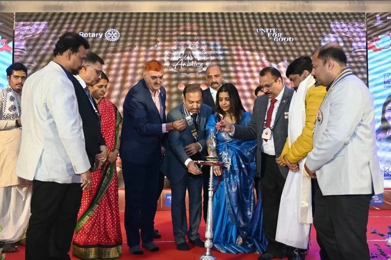 &nbsp;रोटरी मंडल 3120 के तीन दिवसीय अधिवेशन ‘अनुगूंज’ का भव्य शुभारम्भ, 750 से अधिक रोटेरियन हुए शामिल