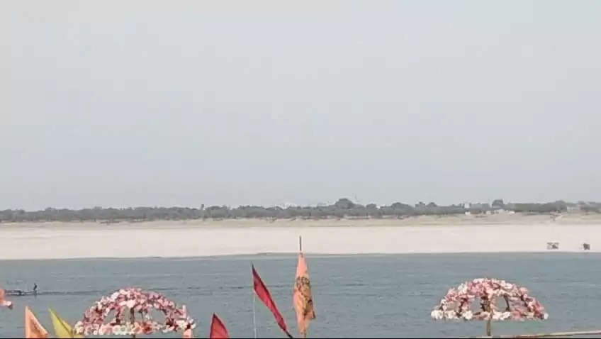 ganga water level