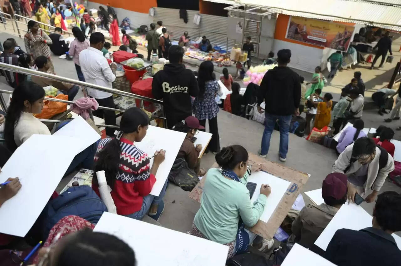 कला के रंगों में बसी सांस्कृतिक एकात्मता — “वणक्कम काशी” चित्रकला प्रतियोगिता का आयोजन